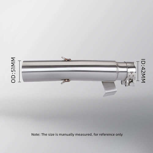 摩托车改装 凯越400X/ 500X ZF400GY / 500GY 不锈钢排气管中尾段