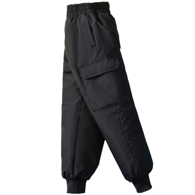 雅鹿洋气加厚儿童羽绒裤