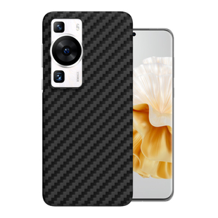 新款适用华为P60手机壳P70pro凯夫拉芳纶碳纤维保护套art超薄散热全包ultra后盖简约高端商务轻奢防摔硬壳男