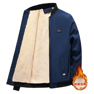 秋冬季棉袄外套男立领潮流加绒加厚棉衣棉服韩版潮牌帅气百搭夹克