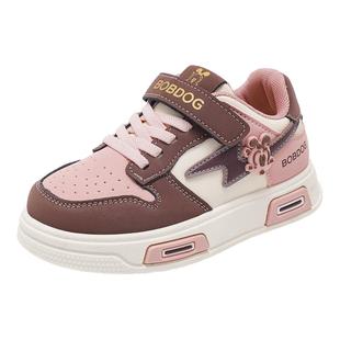 巴布豆童鞋儿童鞋子2025新款秋季秋冬二棉鞋女童板鞋女宝运动鞋