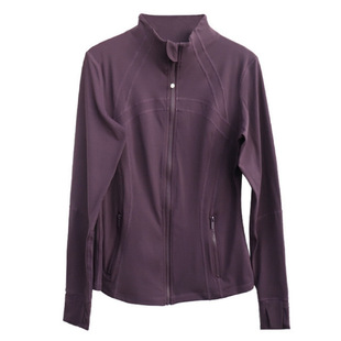 lulu瑜伽服Define外套秋冬女修身显瘦运动长袖跑步骑行训练健身服