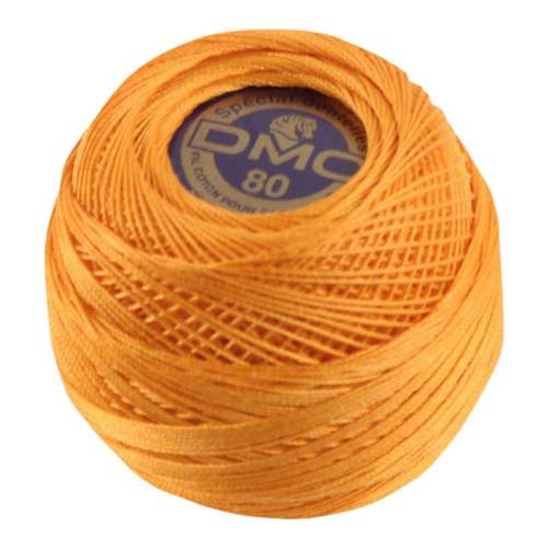 「工喜手工」法国dmc80蕾丝线纯棉80号番art19微钩针梭编中里华奈