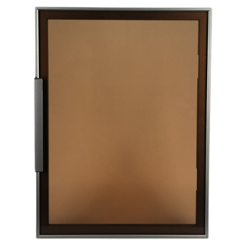 定制极简铝合金钢化玻璃门窄边铝框平开门衣柜门书柜酒柜门橱柜门