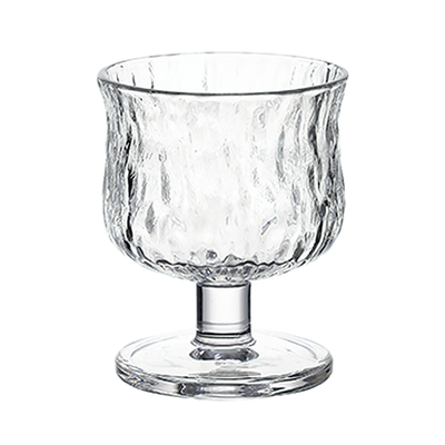 2025新款玻璃杯子ins风矮脚杯