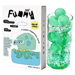 放霓薄荷糖浆0卡食用薄荷糖浆烘焙调酒香草焦糖咖啡糖浆0糖小包装