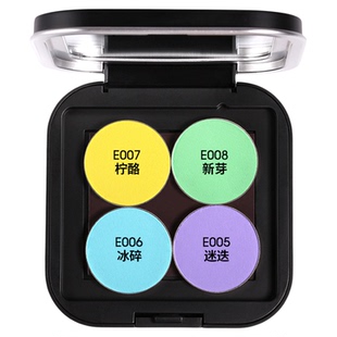 「8.5折送收纳盒」DE'LANCI马卡龙眼影盘2025新款黄色绿色蓝色