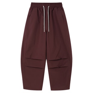 路宁好汉抓绒裤女款中间层男户外保暖男士加厚雪乡雪裤软壳阔腿裤