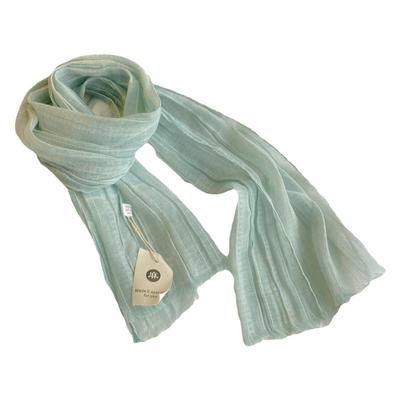 彼安楚春秋棉麻文艺女短款小围巾