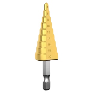 宝塔钻头扩孔器不锈钢金属多功能高硬度阶梯锥形铝铁板打孔开孔器