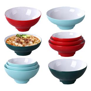 牛肉板面拉面碗面馆专用密胺宽口商用螺蛳粉碗高脚米线羊肉汤粉碗