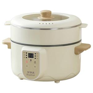 荣事达电炒菜炒锅一体式多功能不粘电煮锅电锅蒸煮炒煎电火锅家用