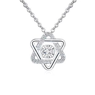 特定轻奢MISS FRANGNA你是我的小星星可跳动心动925银许愿项链