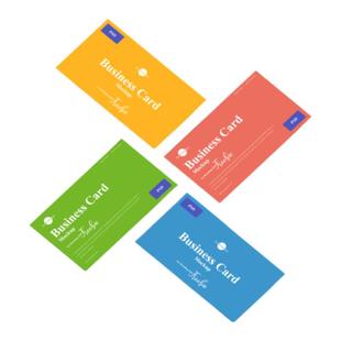 高档名片定制制作定做免费设计公司印刷PVC塑料商务宣传圆角双面