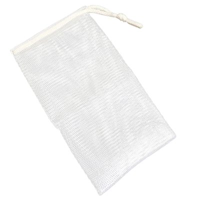 加粗耐用洗澡棉绳束口收纳肥皂袋