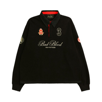 badblood韩潮复古刺绣徽标卫衣女