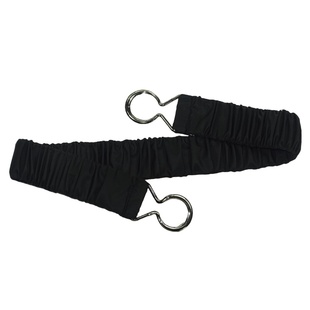 羽绒服腰带女款棉服加宽加棉腰带配件米白色黑色羽绒服的腰带装饰