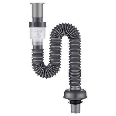 洗脸盆下水管下水器洗手池台盆器软管排水配件漏水塞管子翻盖白色