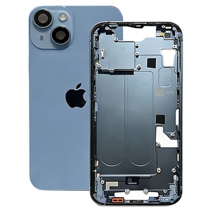适用于苹果14原装拆机玻璃iPhone14plus原拆中框后盖14边框外壳
