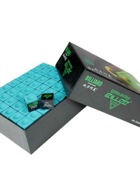 比力8A油性巧克粉144粒桌球擦粉