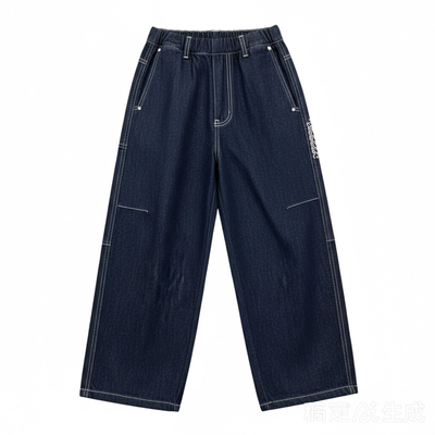 儿童装男童加绒裤子秋冬2025