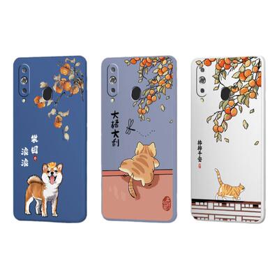 财源滚滚适用三星A8S手机壳samsunga8s液态硅胶SM一G8870新款保护套galaxya全包防摔SMG男女galaxy软samsung