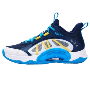 特步儿童春夏款男童篮球鞋中大童高帮大网运动鞋男孩鞋子球鞋童鞋