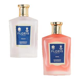 英国FLORIS浓缩香氛漱口水精华清新口气玫瑰紫罗兰礼盒漱口水礼物