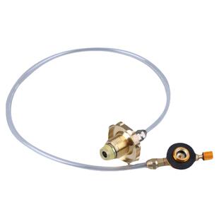 户外扁气罐充气阀转换液化气导气煤气卡磁炉卡式炉气罐充气转接头