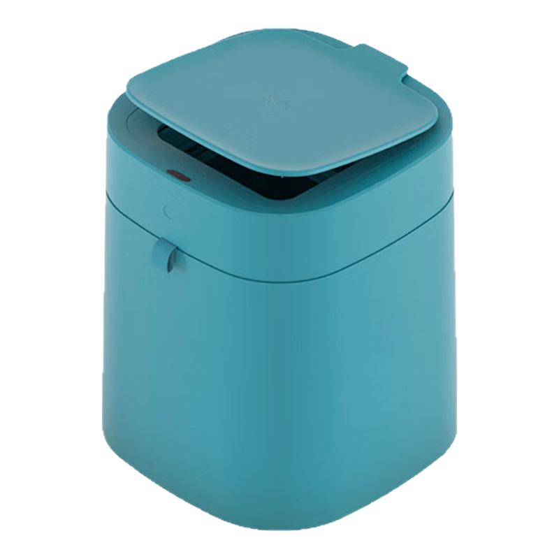 拓牛智能垃圾桶T Air X湖绿色家用感应开盖自动打包换袋客厅卧室