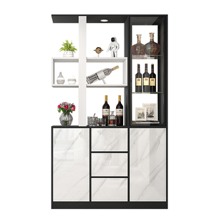 客厅隔断柜酒柜现代简约玄幻柜间厅柜入户屏风轻奢玄关柜鞋柜一体