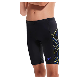 Speedo/速比涛儿童及膝泳裤中小童男童青少年专业训练舒适游泳裤