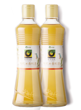 禾然有机料酒500ml*2糯米酿造