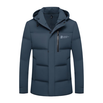 啄木鸟连帽加厚保暖羽绒服外套