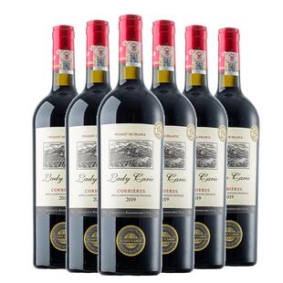 【自营】法国进口红酒正品AOP级15度窖藏干红葡萄酒整箱礼盒装