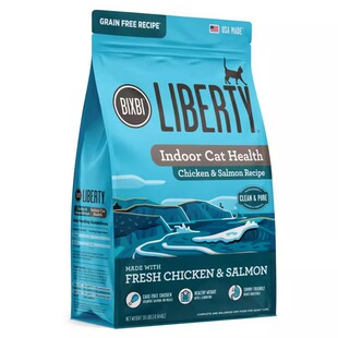 BIXBI毕克比美国进口纯鲜肉无谷猫粮营养呵护肠胃高消化全价3磅装