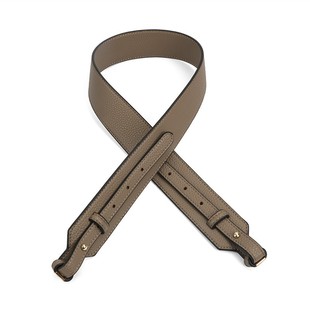 适用菜篮子包包肩带单买琳迪包带真皮斜挎肩带大象灰包包带子替换