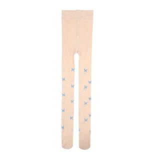 912针个性马油袜油亮超薄字母B蝴蝶大码防勾丝丝滑白色裤袜西瓜裆