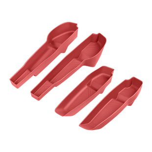 适用奥迪A6L车门储物盒A4LQ5L车内饰改装门槽硅胶垫用品大全配件