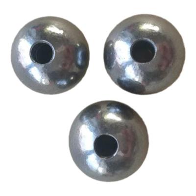 实心铁球打孔球通孔无毛刺