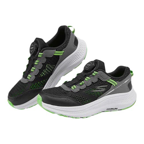 Skechers/斯凯奇正品四季款大童耐磨旋转扣透气运动跑步鞋405313L