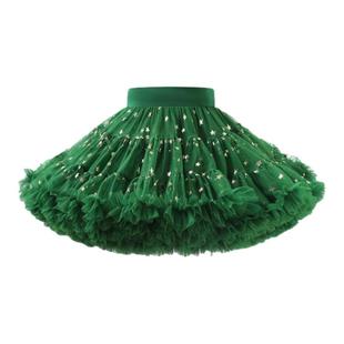 tutu裙女童半身裙2024新款秋儿童公主裙女宝蓬蓬宝宝dolly凸凸裙