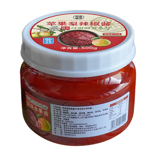 探食家延边苹果梨辣椒酱朝鲜族微辣拌饭酱纯素食无五辛韩式甜辣酱