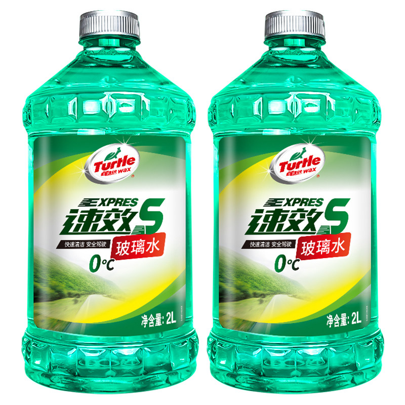 龟牌汽车玻璃水强力去污去油膜专用雨刮液四季通用车用清洗热销榜