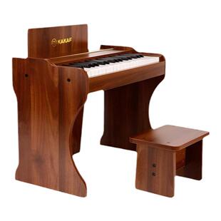 新生婴儿见面礼木质儿童电子小钢琴宝宝男女孩玩具1周岁生日礼物