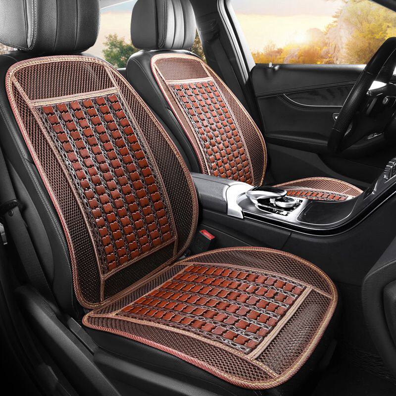 批发竹片坐垫出口夏季单张内饰汽车直供座垫用品货源跨境新款厂家