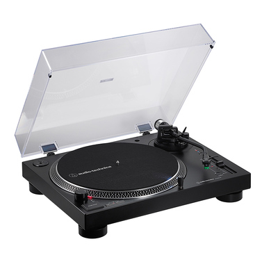 铁三角AT-LP120XBT USB直驱式唱盘唱机黑胶唱片机台式复古留声机