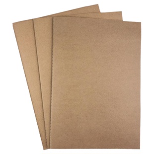 思维导图大本子a3简约复古牛皮纸面初高中专用缝线可平摊横线空白网格绘图画考研考试专用日记事笔记本高颜值