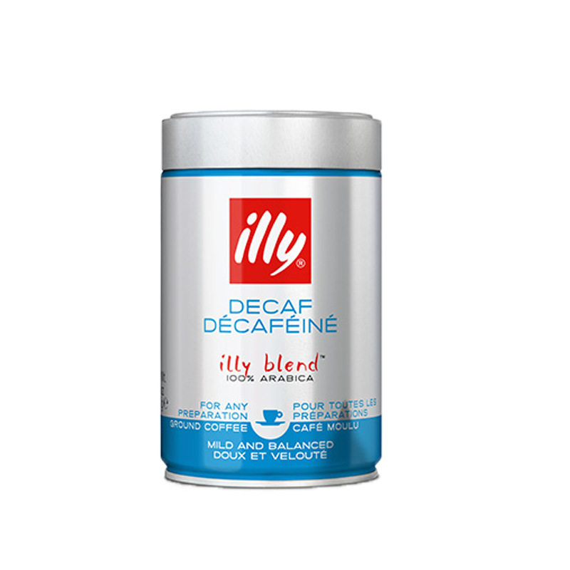 illy 意利 进口 意式浓缩咖啡粉 中度/深度/低因烘焙/过滤式 250g