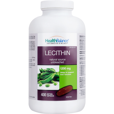 加拿大进口Health卵磷脂400粒